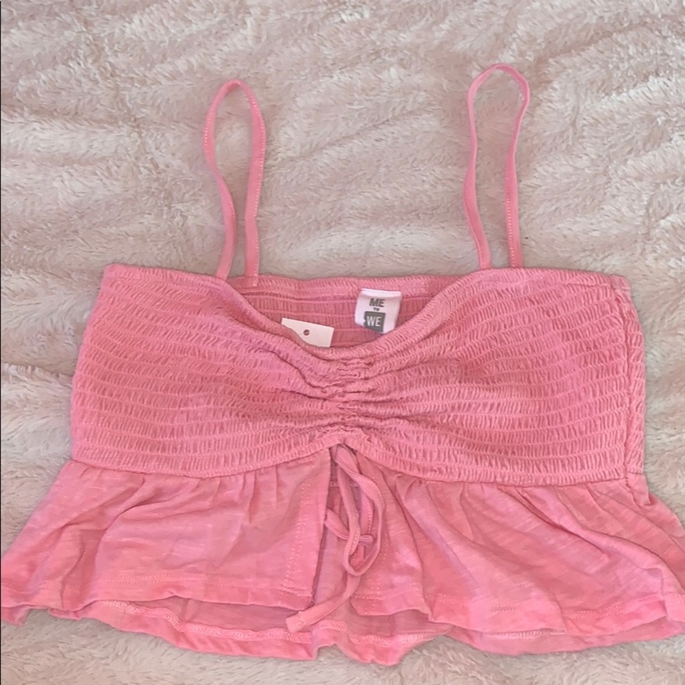 Light Pink Pacsun Crop Top